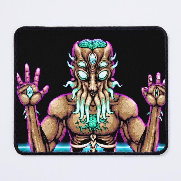 Item preview, Moon Lord Terraria Synthwave Anime Gaming Shirt designed and sold by Senpaiwaves.