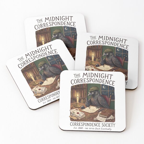 Item preview, Midnight Pen Pal Correspondence Society designed and sold by Mosslume Studio.