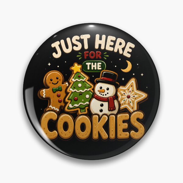Item preview, Just Here for the Cookies Holiday Design Xmas designed and sold by rafaeltto.