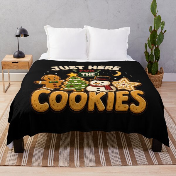 Item preview, Just Here for the Cookies Holiday Design Xmas designed and sold by rafaeltto.