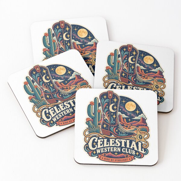 Item preview, Celestial Western Club – Ride by Starlight designed and sold by Odd Hours Studio.