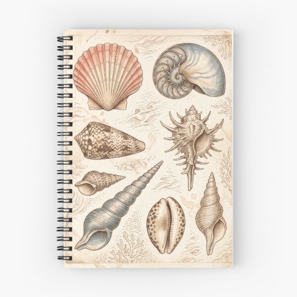 Item preview, A Field Guide to Seashells designed and sold by RedPeaStudio.