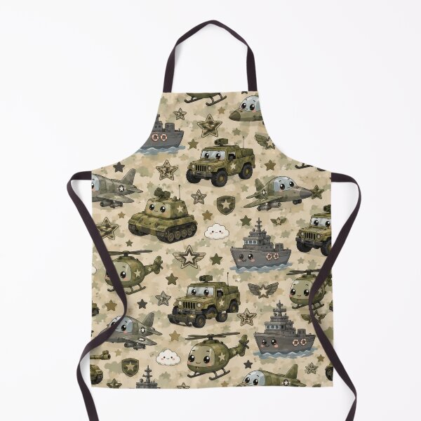 Item preview, Kawaii Military Vehicles Camouflage designed and sold by Military Insignia Products.