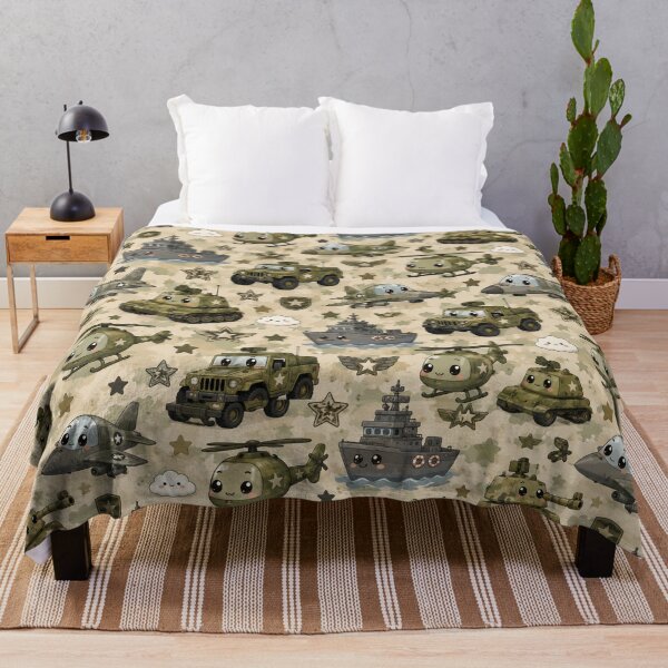 Item preview, Kawaii Military Vehicles Camouflage designed and sold by Military Insignia Products.