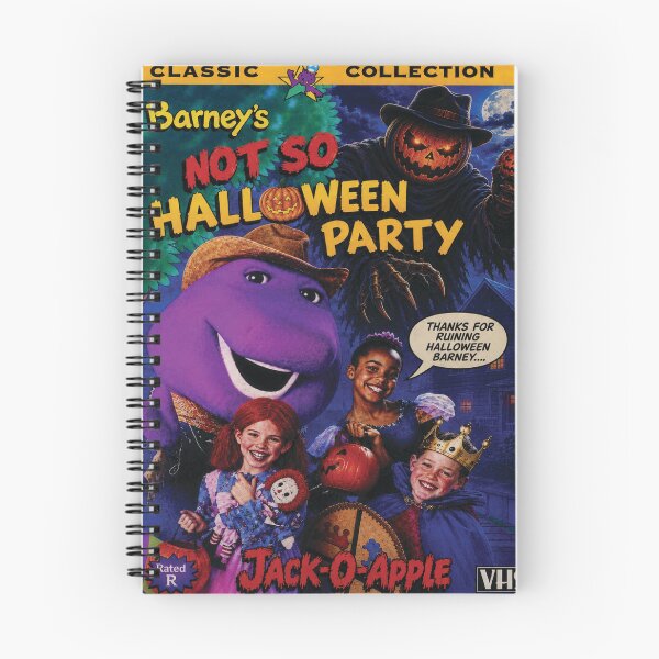 Item preview, Barney's NOT so Halloween Party! Jack-O-Apple designed and sold by Jackoapple.