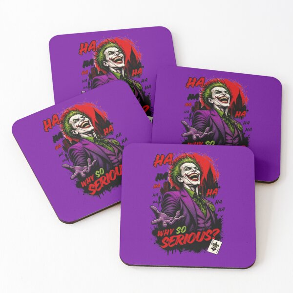 Item preview, Why So Serious? - Joker Laughing Graphic Art designed and sold by PoppaBear71.