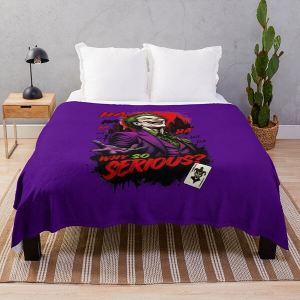 Item preview, Why So Serious? - Joker Laughing Graphic Art designed and sold by PoppaBear71.
