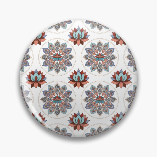 Item preview, Thai Lotus Mandala Floral Pattern – Vintage Boho designed and sold by Mousy17.