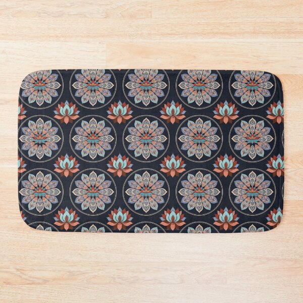 Item preview, Thai Lotus Mandala Floral Pattern – Vintage Boho designed and sold by Mousy17.
