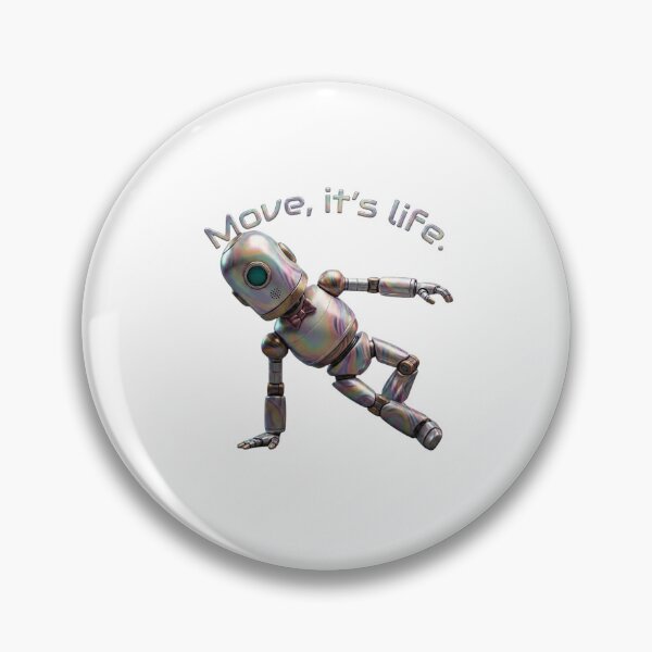 Item preview, ​"Iridescent Breakdance Bot" designed and sold by Nakrisa.