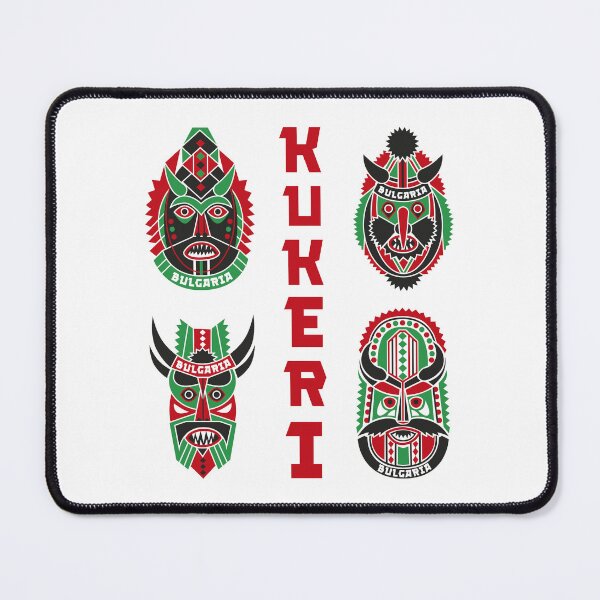 Item preview, Bulgarian Kukeri Masks Traditional Folk Art designed and sold by Ekaterina  Biserova.