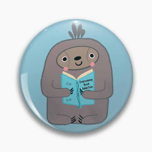 Item preview, Bookish Era Funny Sloth designed and sold by Renata illustrata.