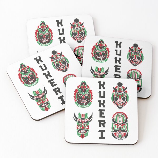 Item preview, Bulgarian Kukeri Masks Folk Art Design designed and sold by Ekaterina  Biserova.