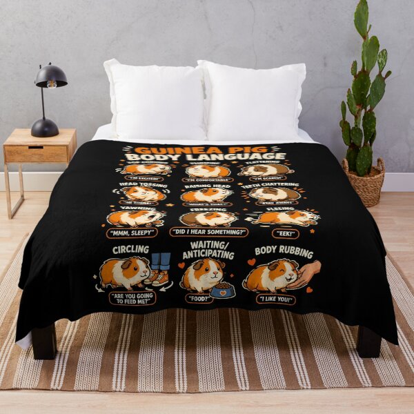 Item preview, Guinea Pig Body Language Chart for Pet Lovers designed and sold by rafaeltto.