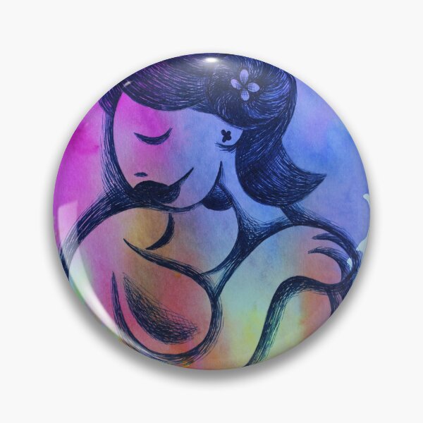 Item preview, Girl with her dog designed and sold by Myrarte.