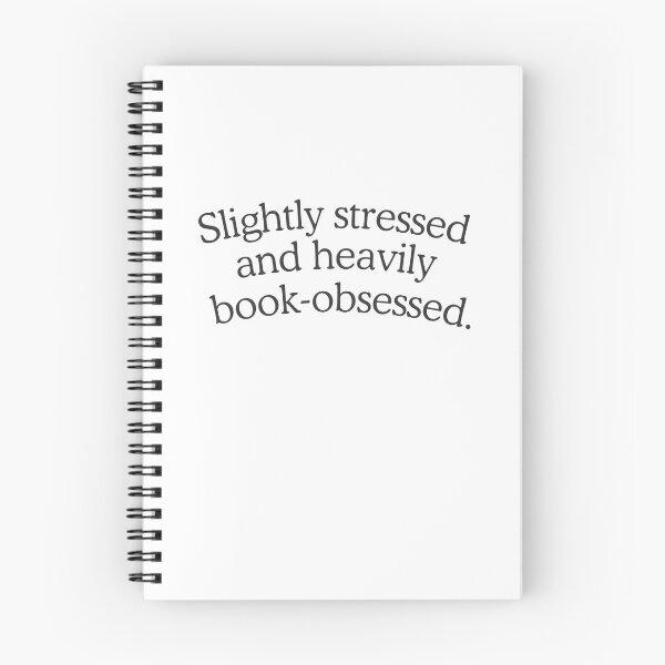 Item preview, Slightly Stressed And Heavily Book Obsessed Retro Reader Sticker designed and sold by Shopno7.