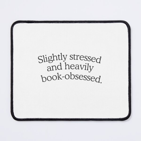 Item preview, Slightly Stressed And Heavily Book Obsessed Retro Reader Sticker designed and sold by Shopno7.