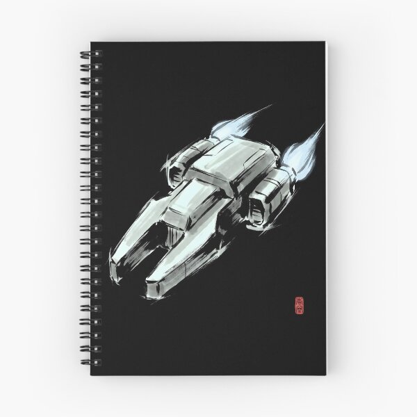 Item preview, Faster Than Light A Kestrel Cruiser FTL Sumi-e Gaming Graphic Tee designed and sold by Senpaiwaves.