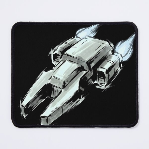 Item preview, Faster Than Light A Kestrel Cruiser FTL Sumi-e Gaming Graphic Tee designed and sold by Senpaiwaves.