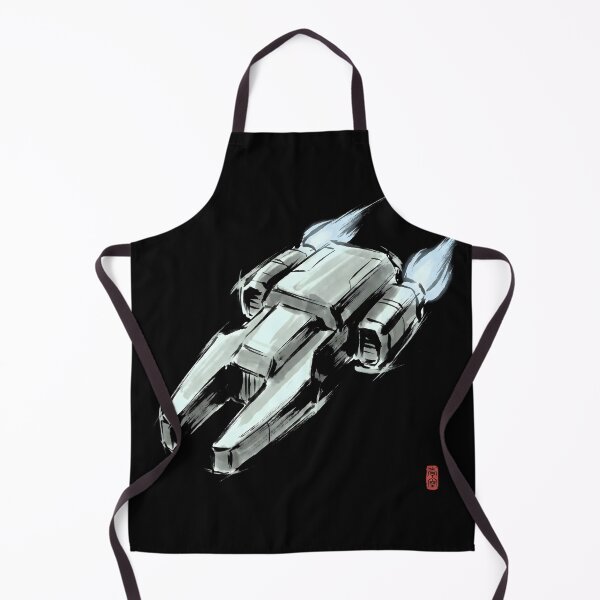 Item preview, Faster Than Light A Kestrel Cruiser FTL Sumi-e Gaming Graphic Tee designed and sold by Senpaiwaves.