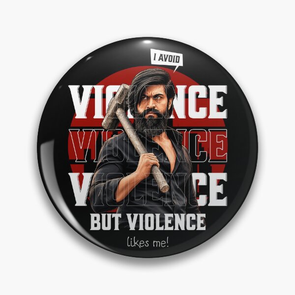 Item preview, I Avoid Violence But Violence | Rocky Bhai South Indian Mass Attitude designed and sold by America Mowa.