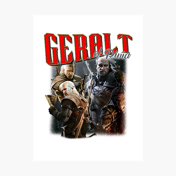 Item preview, Geralt Of Rivia Bootleg Vintage Shirt LIMITED EDITION designed and sold by Barsandloops.