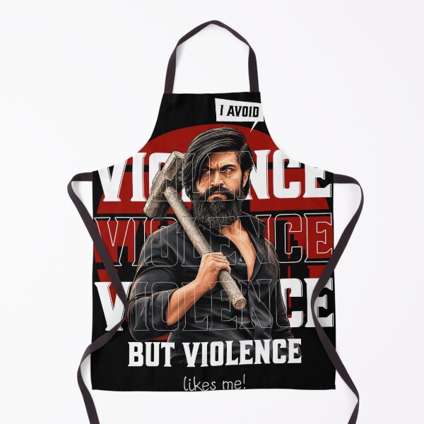 Item preview, I Avoid Violence But Violence | Rocky Bhai South Indian Mass Attitude designed and sold by America Mowa.
