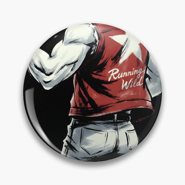 Item preview, Terry Bogard Fatal Fury Sumi-e Video Game Streetwear Tee designed and sold by Senpaiwaves.