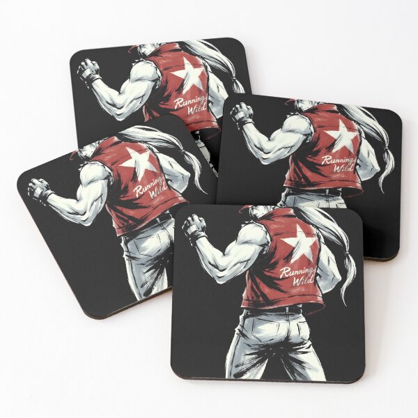 Item preview, Terry Bogard Fatal Fury Sumi-e Video Game Streetwear Tee designed and sold by Senpaiwaves.