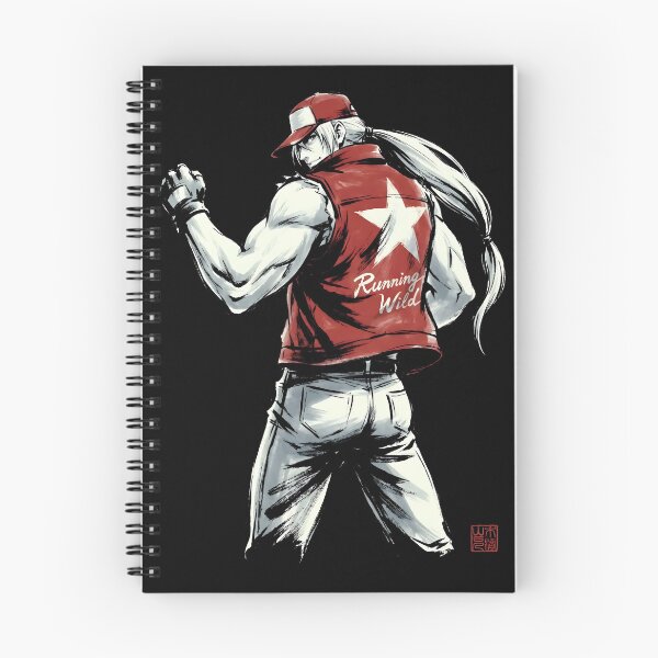 Item preview, Terry Bogard Fatal Fury Sumi-e Video Game Streetwear Tee designed and sold by Senpaiwaves.
