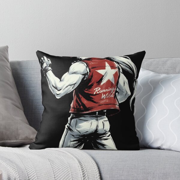Item preview, Terry Bogard Fatal Fury Sumi-e Video Game Streetwear Tee designed and sold by Senpaiwaves.