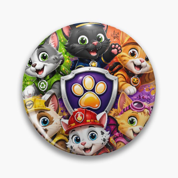 Item preview, Cute Halloween Cat Squad – Spooky Superhero Kittens designed and sold by BeautifyDesign.