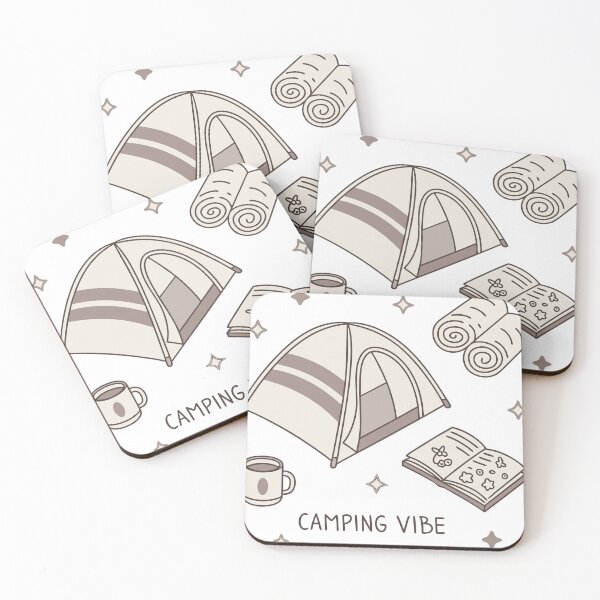 Item preview, Camping Vibe Essentials T-Shirt designed and sold by visionstudio13.