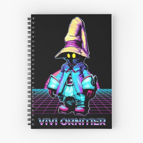Item preview, Vivi Ornitier Final Fantasy IX Synthwave Gamer Graphic Tee designed and sold by Senpaiwaves.
