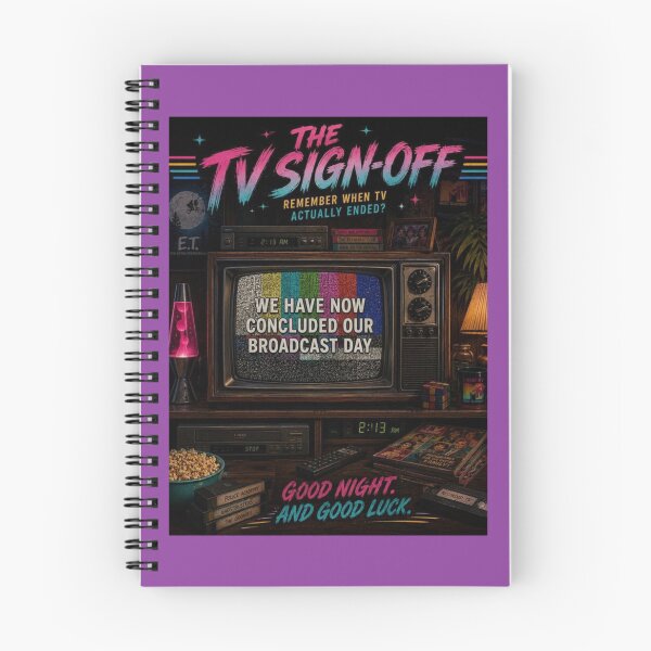 Item preview, The TV Sign-Off designed and sold by TheHodgePodge.