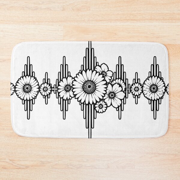 Item preview, Flower Soundwave Art Design designed and sold by Pommes im Bett.