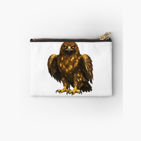 Item preview, Majestic Golden Eagle Detailed Art Illustration designed and sold by AmirArtisanVibe.