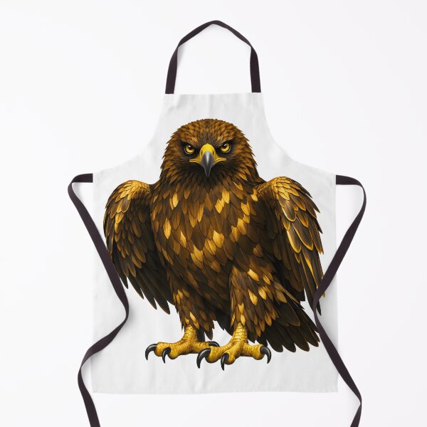 Item preview, Majestic Golden Eagle Detailed Art Illustration designed and sold by AmirArtisanVibe.