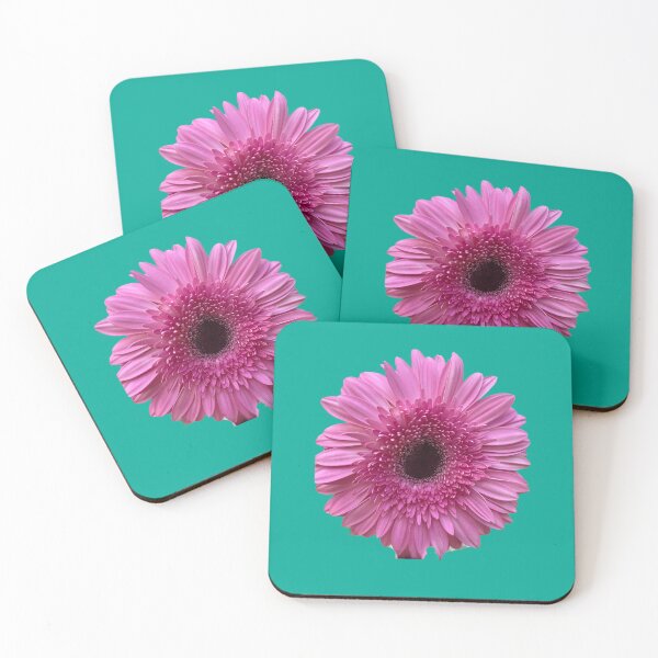 Item preview, Isolated Pink Gerbera Daisy designed and sold by BalkanBloomArt.