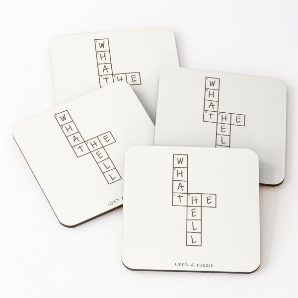 Item preview, What the Hell? Life's a Puzzle designed and sold by Blom & Co..