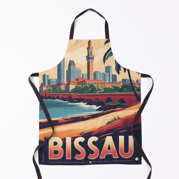 Artikelvorschau, Bissau Guinea Bissau Vintage Reisen Tourismus entworfen und verkauft von TravelersGems.