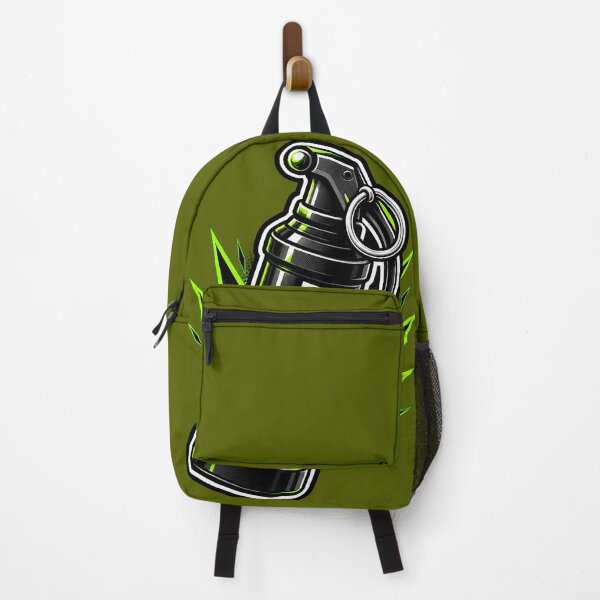 Item preview, Neon Green Flash Grenade Gaming Sticker designed and sold by 3dleonardo.