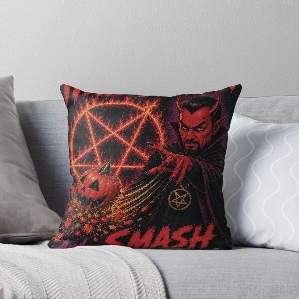 Item preview, Hail Satan and Smash Jack-O-Apples for Halloween designed and sold by Jackoapple.