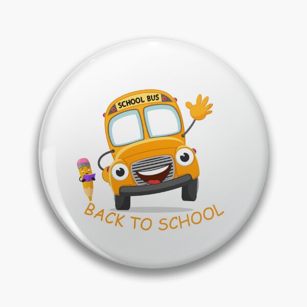 Item preview, Cute Yellow School Bus Back to School Design – Happy School Bus designed and sold by BigDigital.