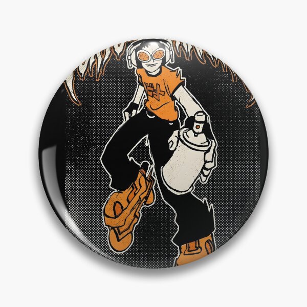 Item preview, Beat Spraying Graffiti Jet Set Radio Band Tee Anime Gaming Shirt designed and sold by Senpaiwaves.