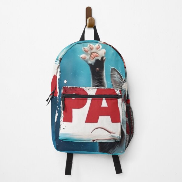 Item preview, PAWS Parody - Funny Cat and Mouse Underwater Movie Poster designed and sold by Shopeon Designs.