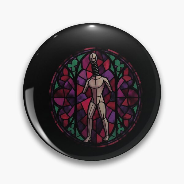 Item preview, Coilhead Lethal Company Stained Glass Gaming Graphic Tee designed and sold by Senpaiwaves.