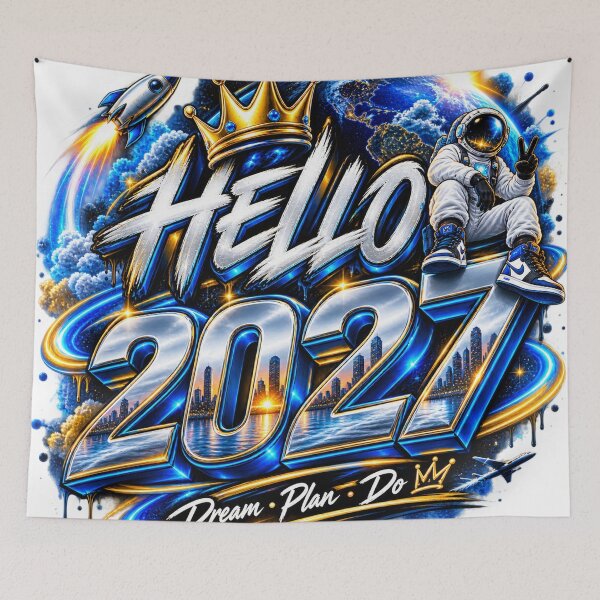 Item preview, Hello 2027 designed and sold by Imperium-Studio.