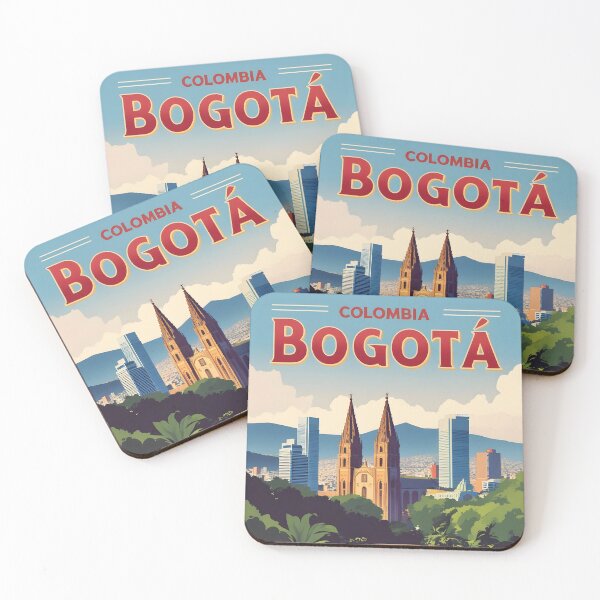 Item preview, Bogotá Colombia Viajes y turismo vintage designed and sold by TravelersGems.