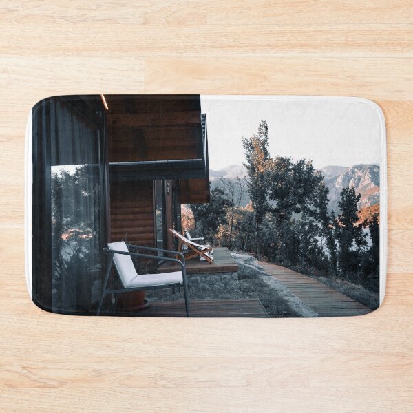Item preview, Cozy balcony chair overlooking mountain forest designed and sold by MMLK9394.